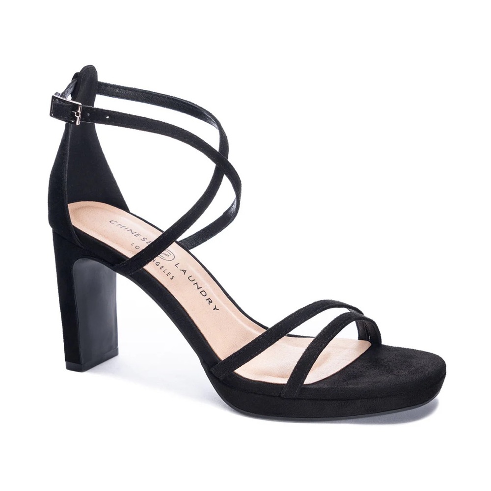 Chinese Laundry Elegant Black Heels - Taryn Dress Heels - size 6.5 - new/ no box